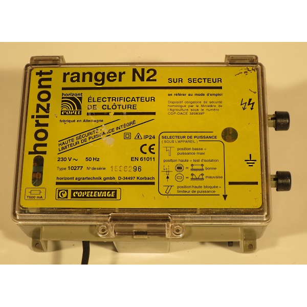 [Vendu] Horizont-Copélevage Ranger N2, 230 V - Michel Pyrat Clôtures ...