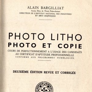 Photo Litho - Page de garde